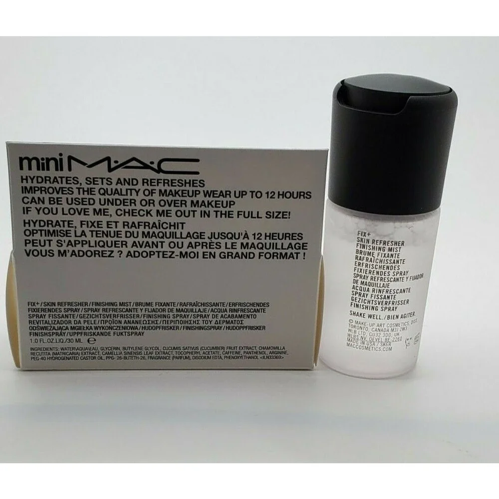 MAC FIX+ Face Primer & Setting Spray ~ Prep + Prime Travel Size 30ml ~NEW in Box